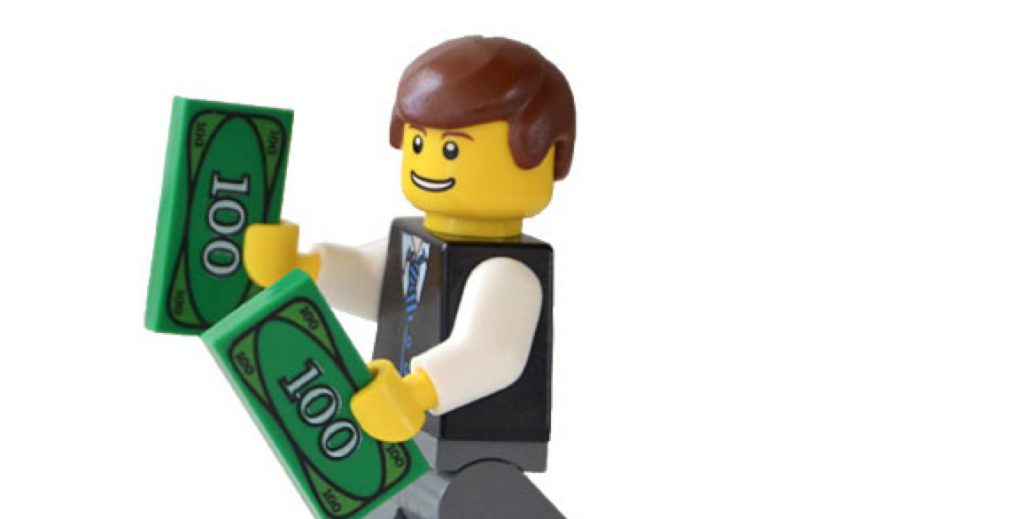 personalised lego money box